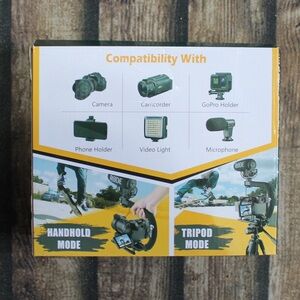 Zeadio Video Action Stabilizing Handle Grip Handheld Stabilizer